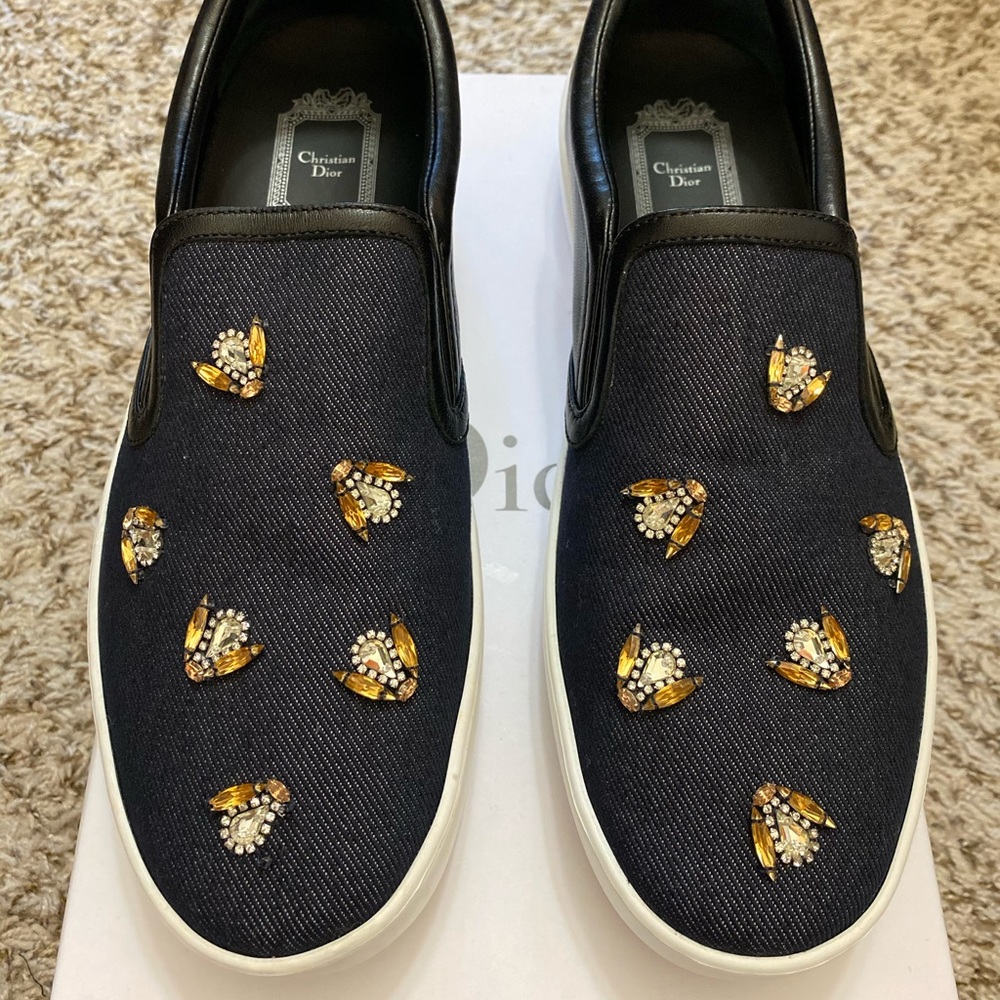 Women Christian Dior Slip On
